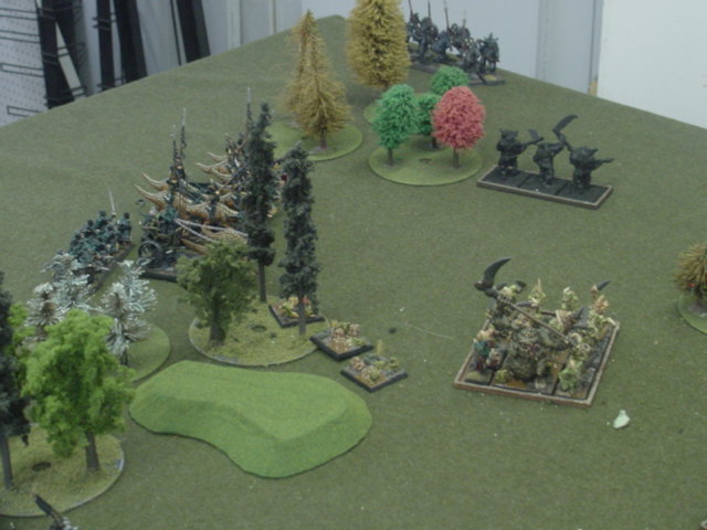 The Great Unclean One advances, Dark Riders threaten the rear 